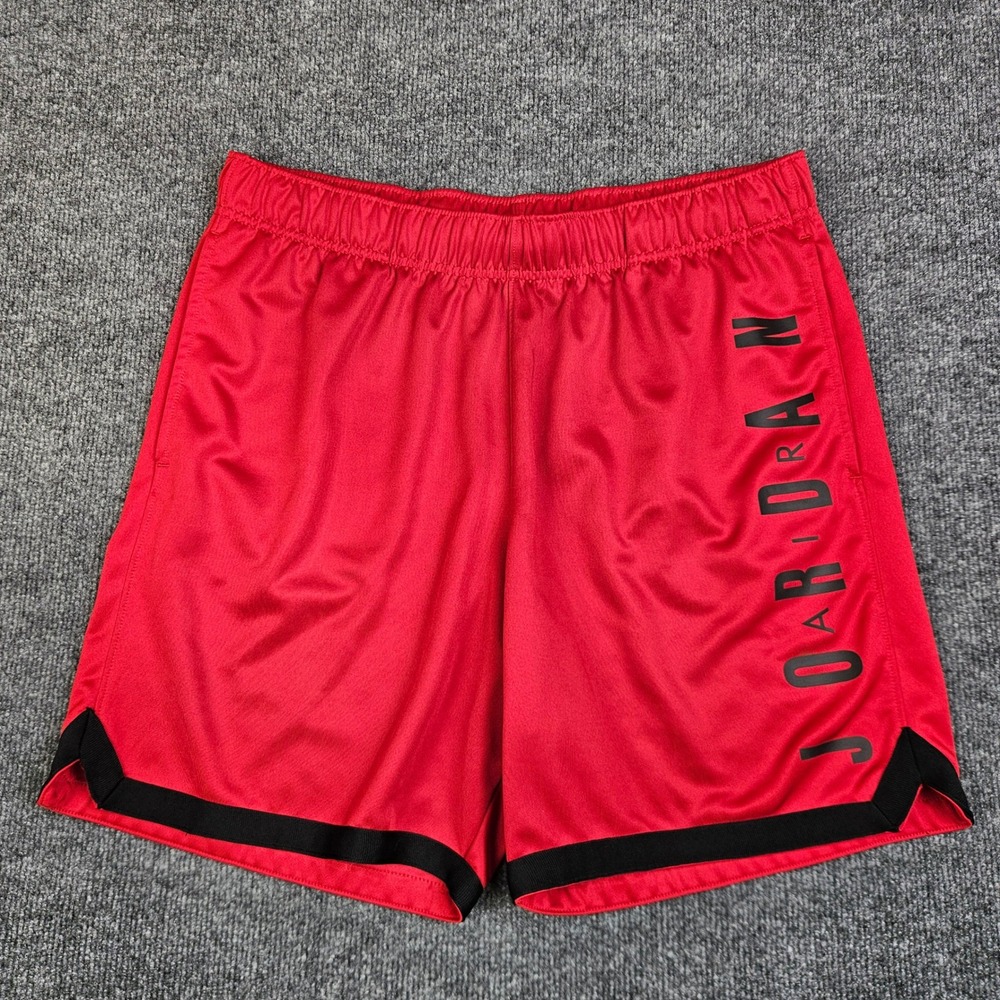 Nike Air Jordan Graphic Shorts Men's L Red Basketball Performance DQ5916-687